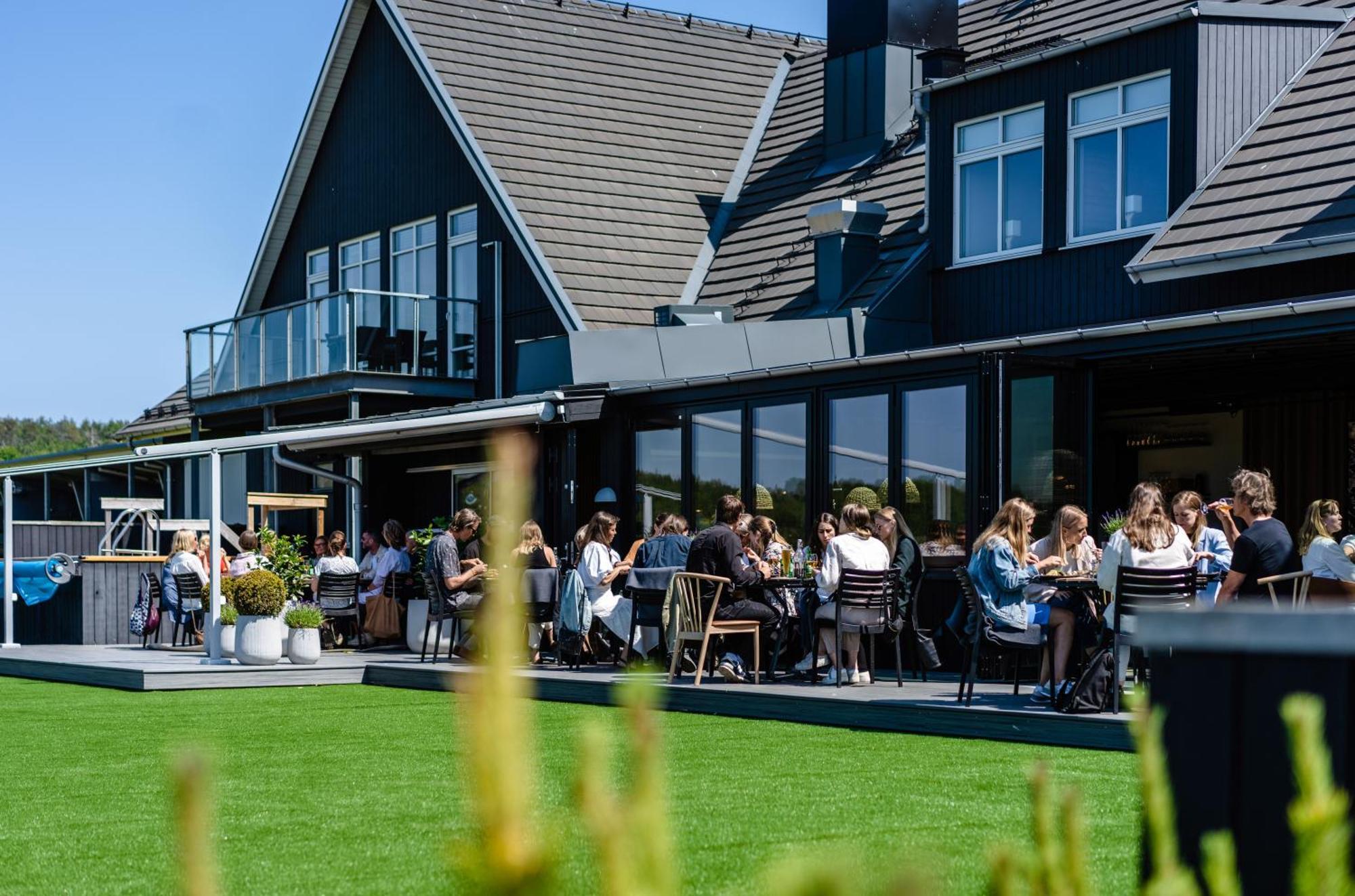 Halmstad Golfarena Hotell & Laegenheter Strandlida Екстер'єр фото